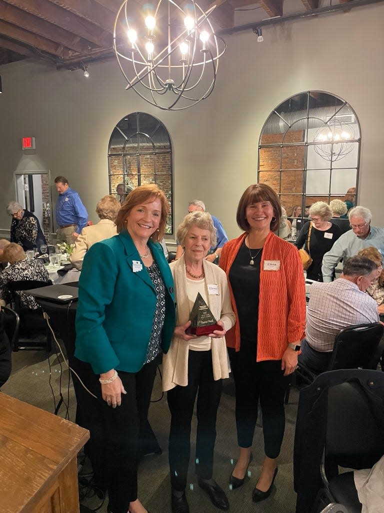 Eleanor Hood is the recipient of the 2024 Don C. Wendel Legacy Award. The Fairfield County Foundation presented the award at its 35th Anniversary Dinner on April 17.