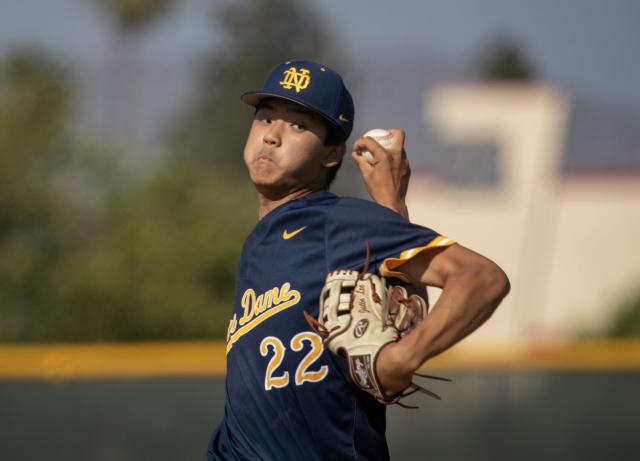 Notre Dame's Justin Lee is Times' baseball player of the year - Los Angeles  Times