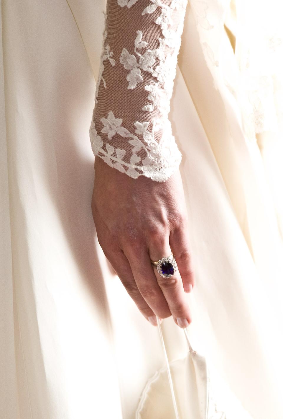 Kate Middleton's nails from her 2011 wedding to Prince William