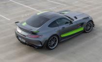 <p>The carbon-fiber roof has also been redesigned; it now has a lower center and a double-bubble look.</p>