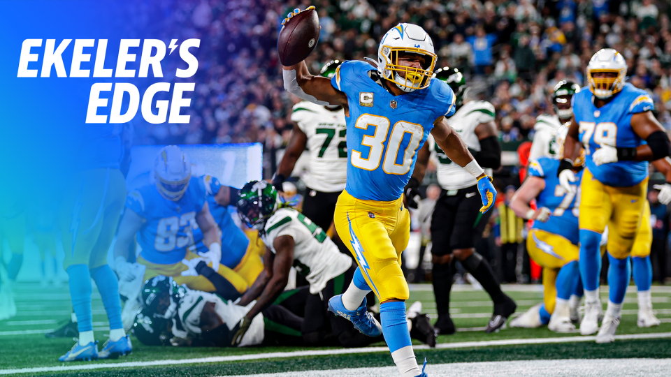 The Chargers and Austin Ekeler have roared back to life the last two weeks so no better time to identify the biggest fantasy bounce back candidates for the second half of the season with the the L.A. RB and Matt Harmon in the latest edition of 'Ekeler's Edge.' (Credit: AP Photo/Adam Hunger)
