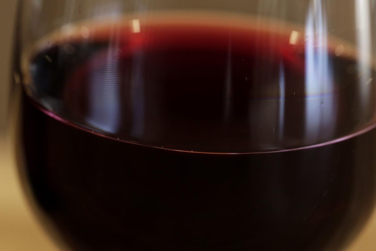 A glass of wine, is arranged for a photograph at a winery. Photographer: Bloomberg Creative Photos/Bloomberg