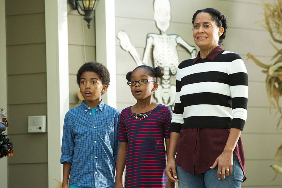 Jack, Diane, and Rainbow in "Black-ish"