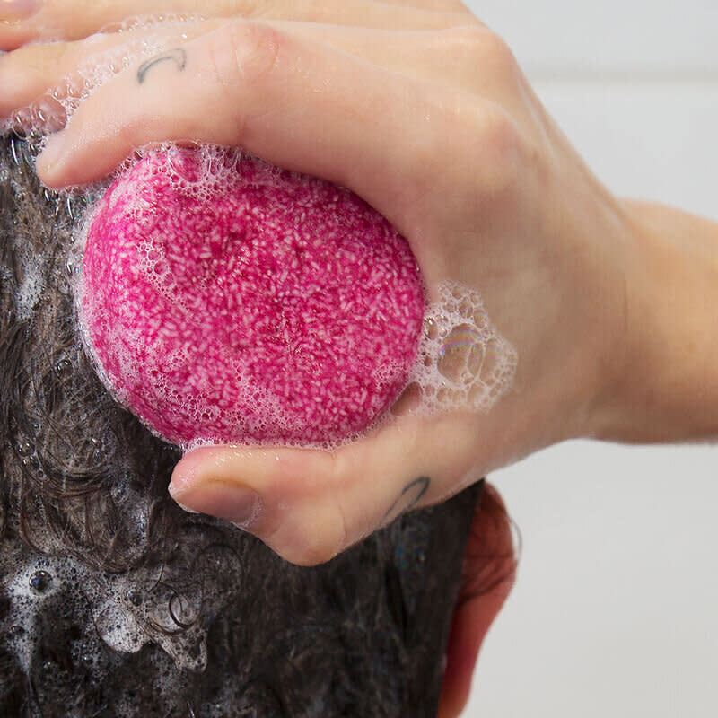 Skip the bulky plastic bottles with these shampoo bars from Lush. Each one is designed to last up to 80 washes, meaning you'll be smelling fresh for months before needing a replacement. <strong><a href="https://www.lushusa.com/hair/shampoo-bars/jason-and-the-argan-oil/05564.html" target="_blank" rel="noopener noreferrer">Check out the selection of shampoo bars at LUSH</a></strong>.