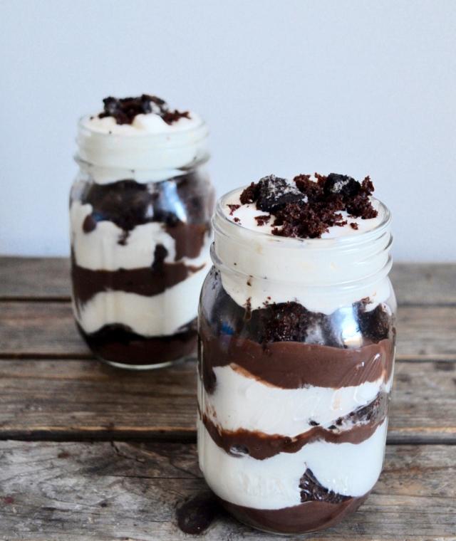 Chocolate Oreo Boozy Ice Cream Cake