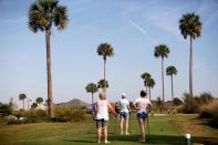 FILE PHOTO: Coronavirus sparks health, money fears for retirees in battleground Florida