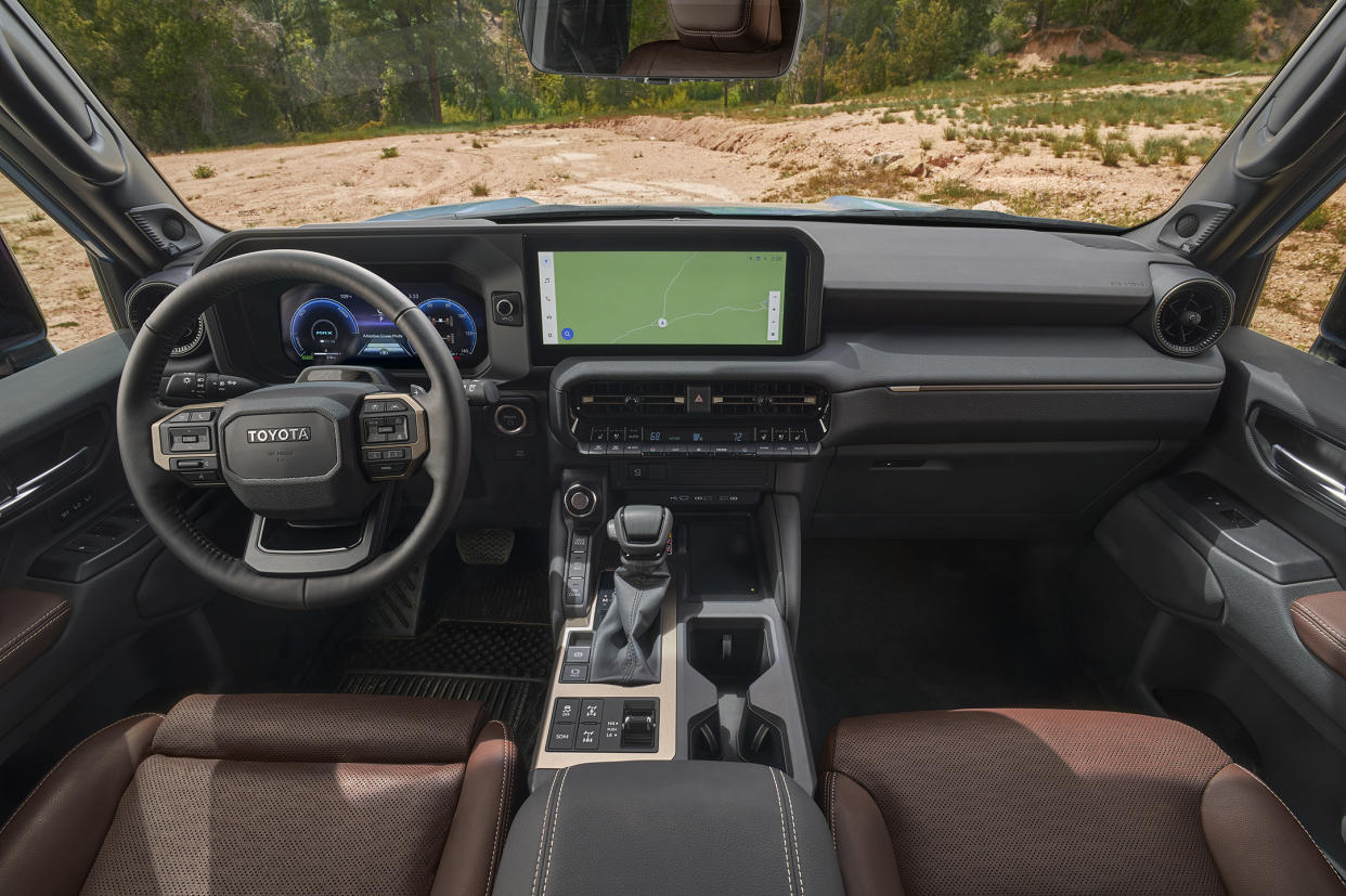 2024 Toyota Land Cruiser interior