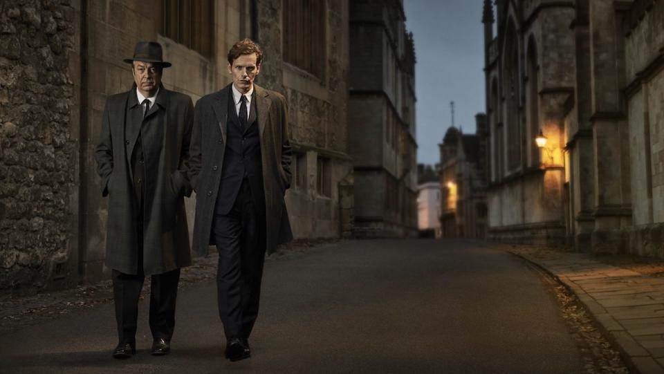 British crime drama, Endeavour, promotional photo, 2022