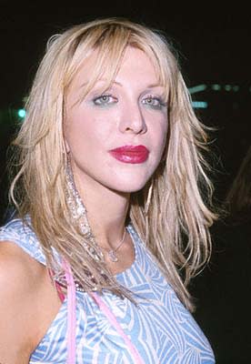 Courtney Love at the Mann's Chinese Theater premiere of Columbia's Charlie's Angels