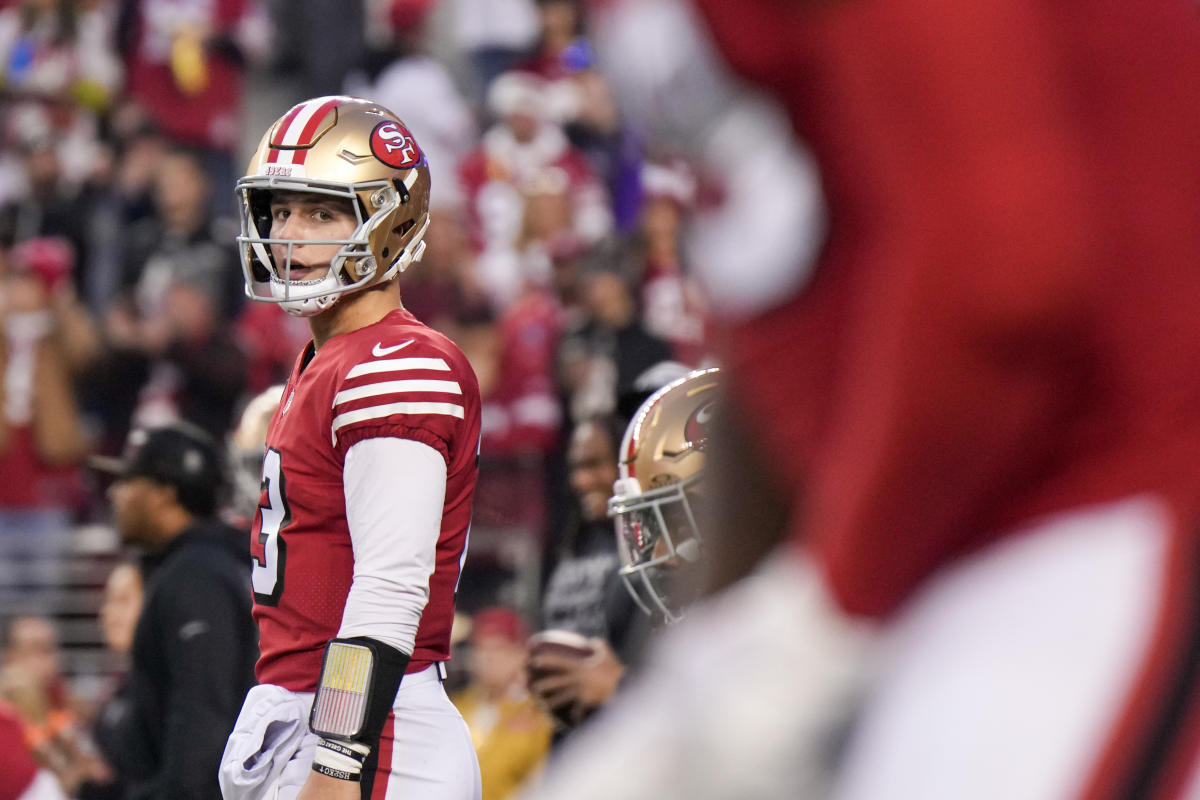 Brock Purdy verlor an zwei Fronten und ist an dritter Stelle ganz gut, nach dem schlechtesten Spiel seiner 49ers-Karriere