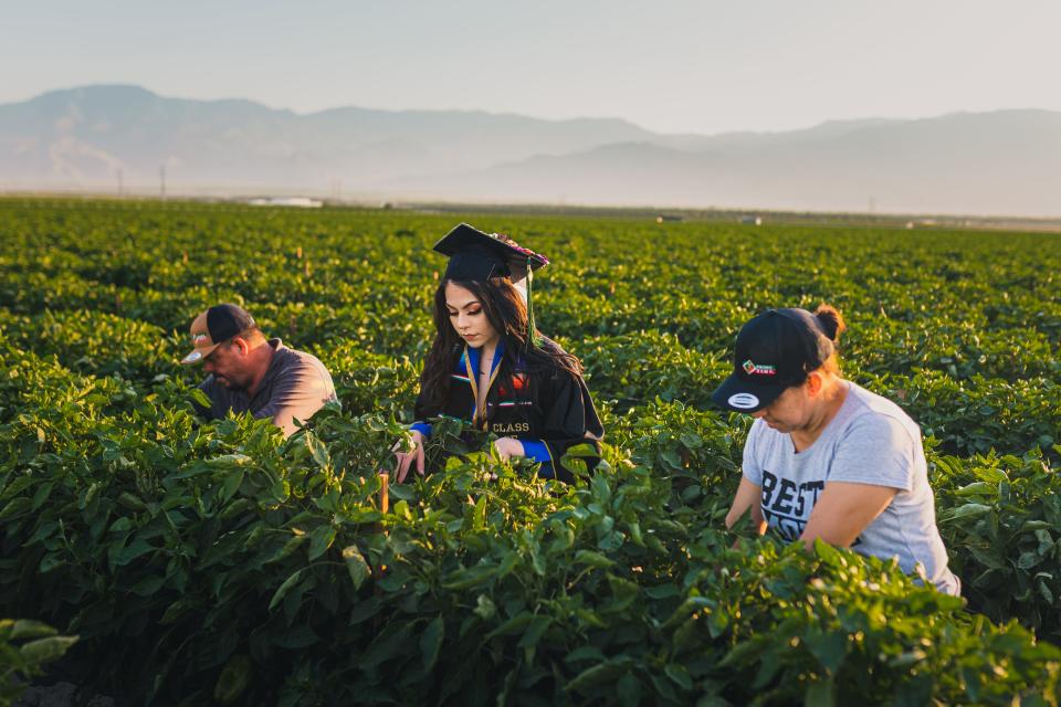 Jennifer Rocha's photo shoot has gone viral for highlighting the work of her and her parents.