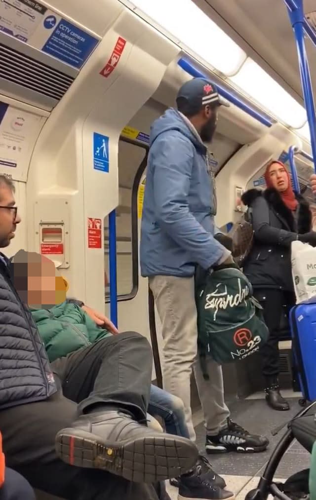 Antisemitism on tube