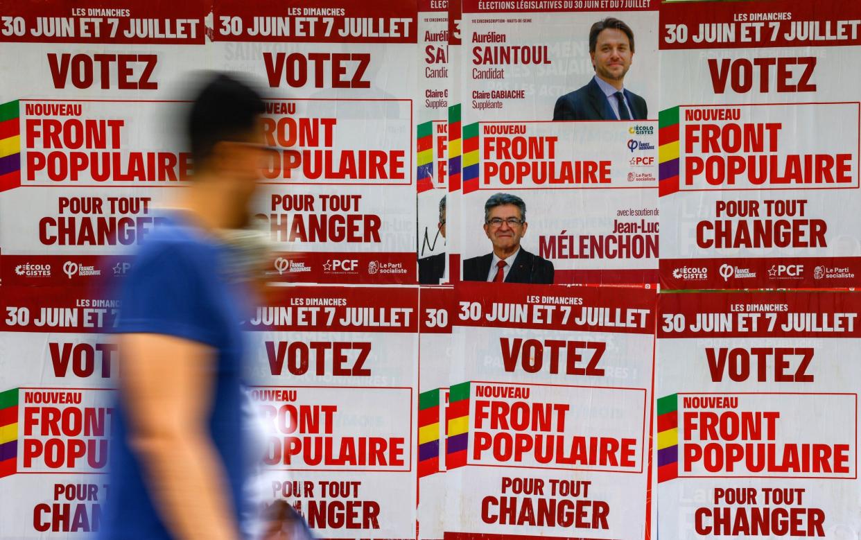 French election posters