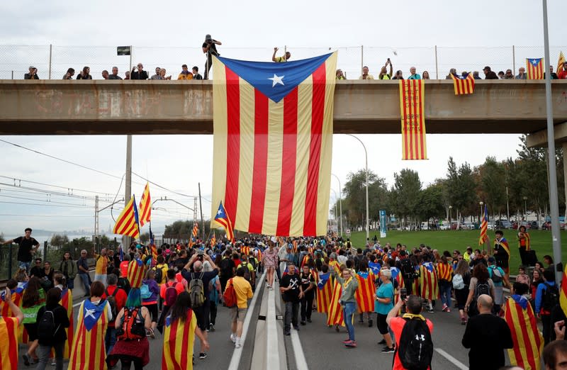 Catalonia's general strike