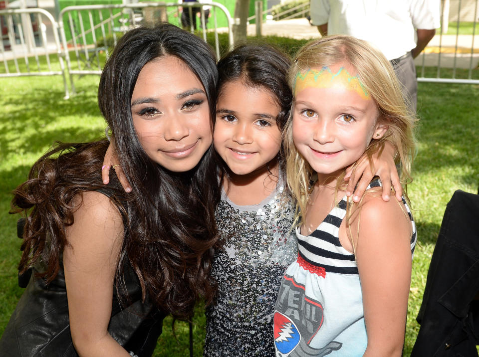 LOS ANGELES, CA - JUNE 02:  Jessica Sanchez meets with fans during the Elizabeth Glaser Pediatric AIDS Foundation's 24th Annual 'A Time For Heroes' at Century Park on June 2, 2013 in Los Angeles, California.  (Photo by Michael Buckner/Getty Images for EGPAF)