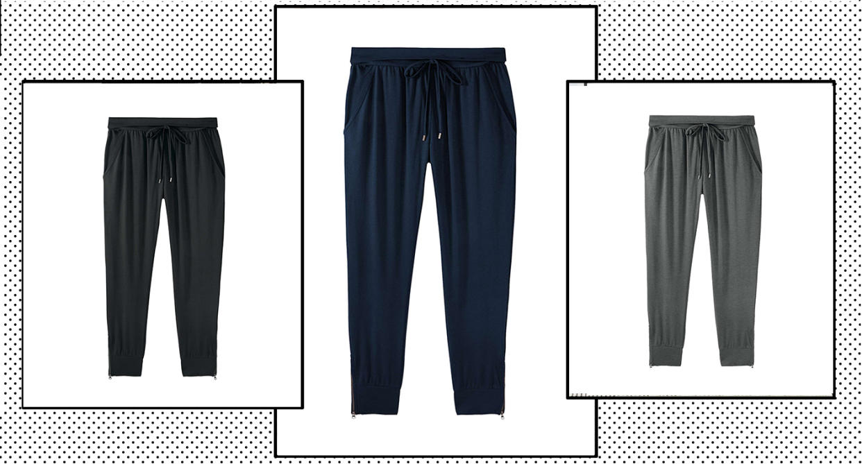 hush's Amie joggers have been praised as the most "comfortable and easy to wear" loungewear items by shoppers.  (John Lewis & Partners/ Yahoo Style UK)