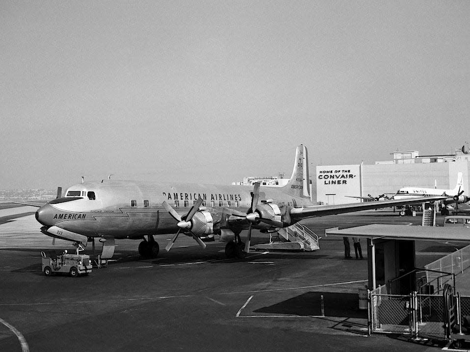 American Airlines DC-7.