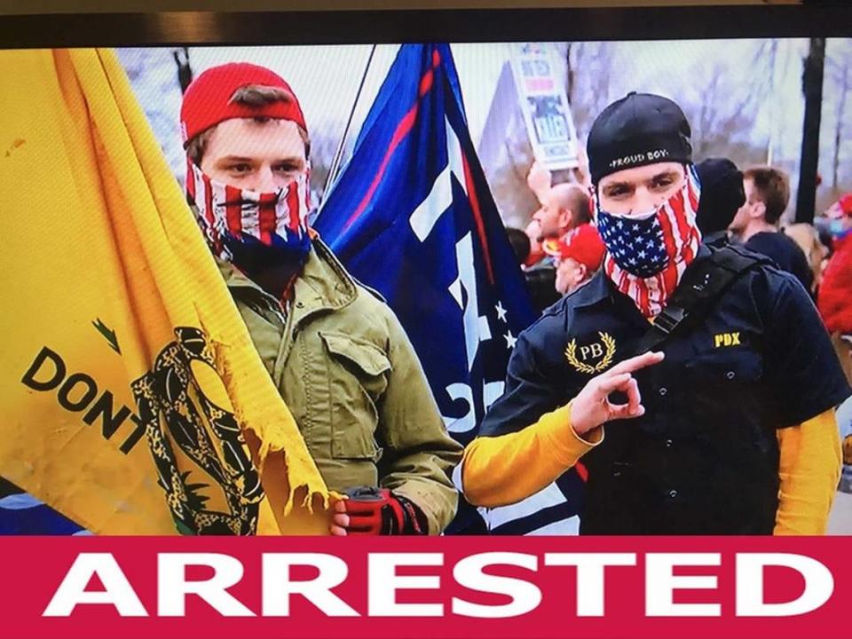 Oregon brothers Jonathanpeter Klein, 21, and Matthew Klein, 24, are charged with conspiracy and obstruction in the Jan. 6 insurrection in Washington, D.C.