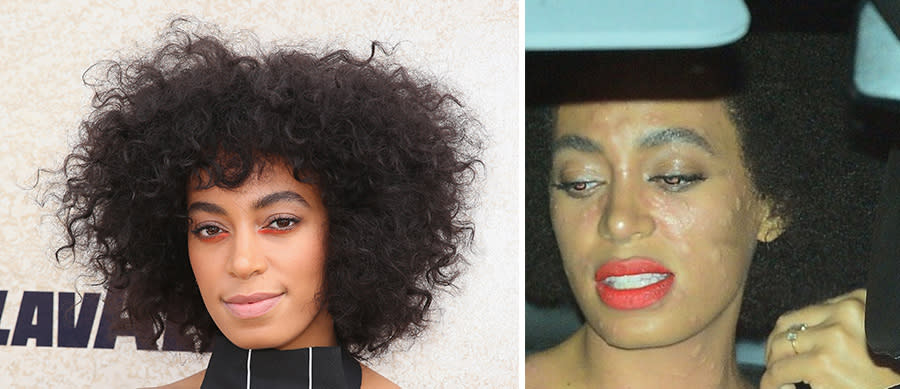Solange Knowles shows the most relatable photo from her wedding day. (Photo: Getty Images/Splash)