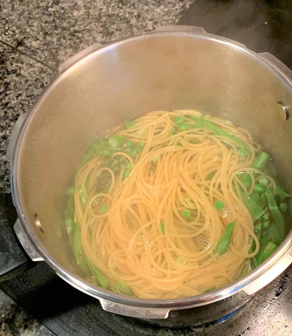 Ina Garten Spring Carbonara Pasta