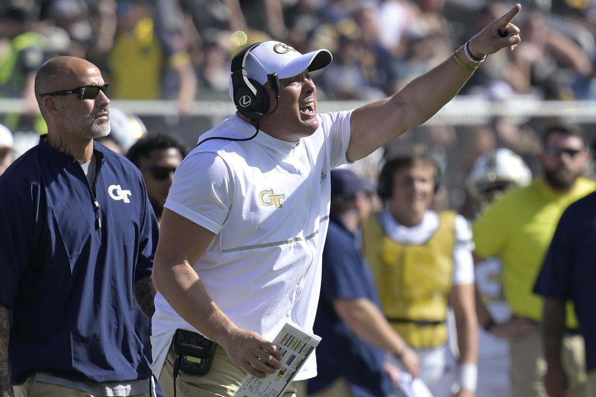 georgia tech game delayed