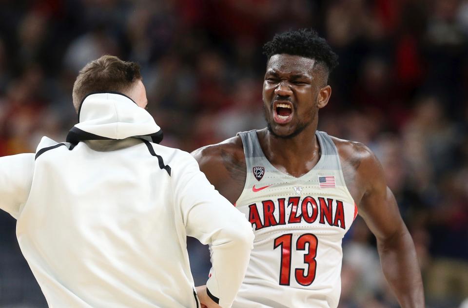 Deandre Ayton is peaking in March, and that should have Arizona’s potential NCAA opponents terrified. (AP)