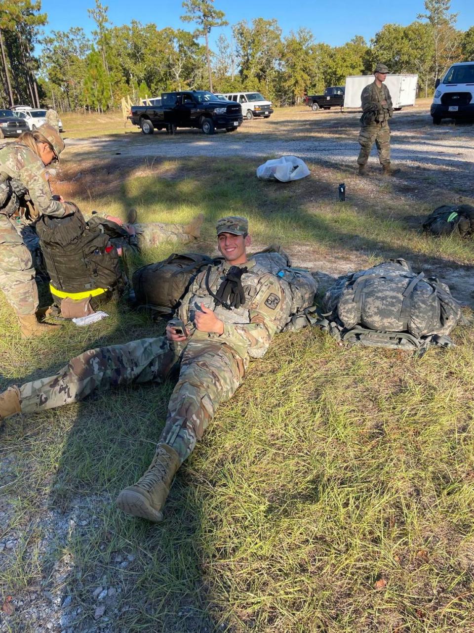 Jayson Alexander is in the Army ROTC program as part of the 49er battalion at UNC Charlotte.