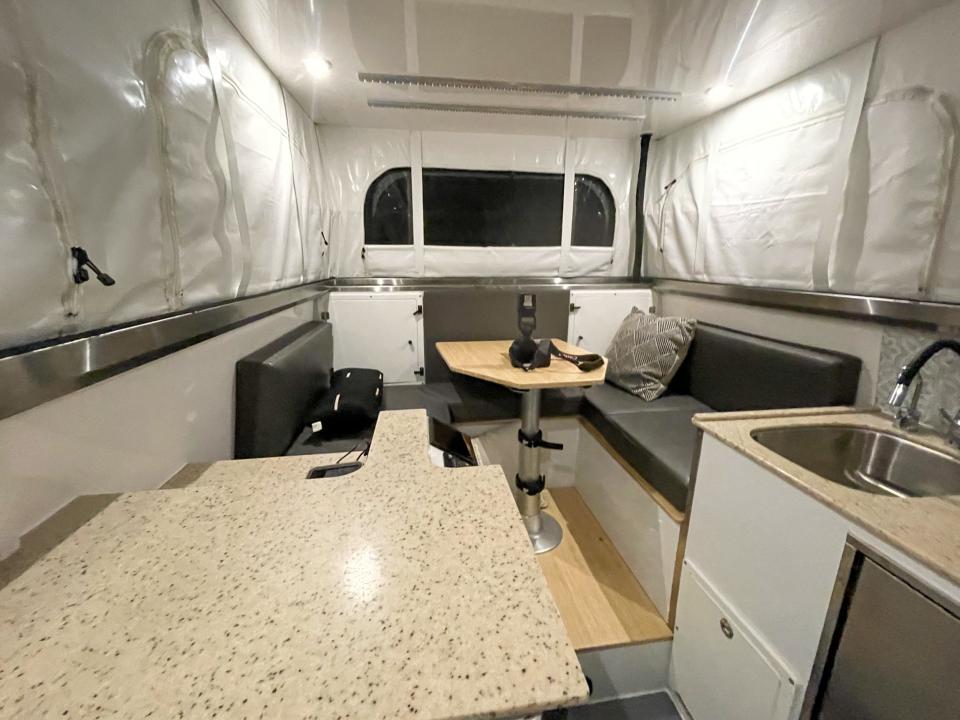 Inside the EarthCruiser Terranova