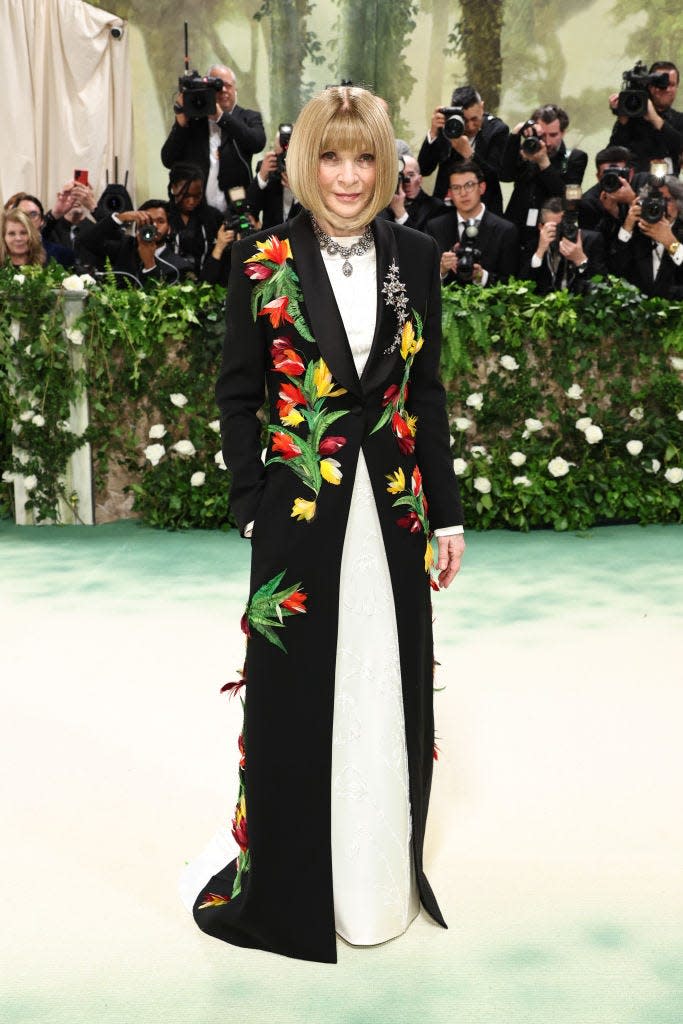 Anna Wintour at the 2024 Met Gala.