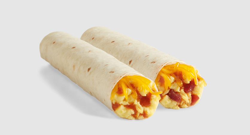 Del Taco breakfast roller