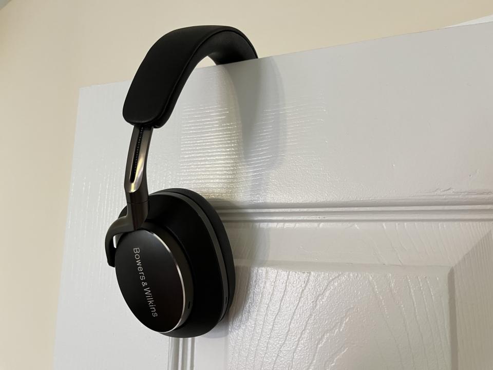 Bowers Wilkins Px8 ANC Headphones Review Exterior Ear Cup Look