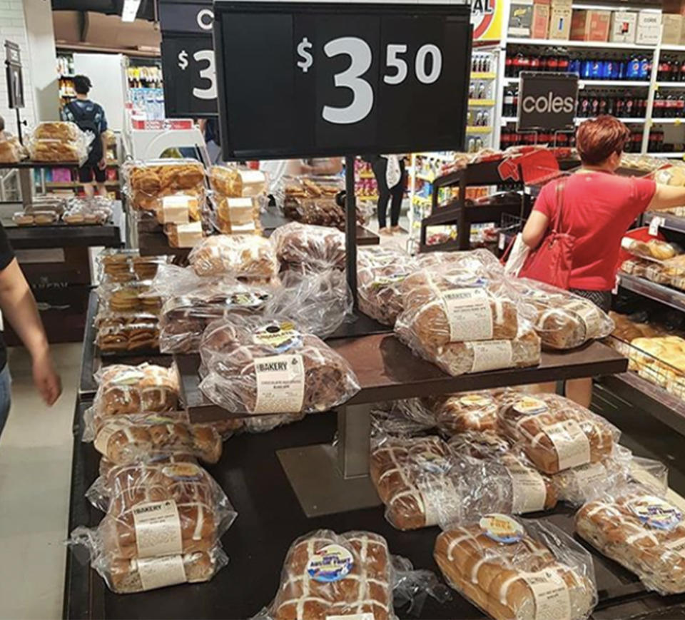 Hot cross buns have sparked fierce debate online. 