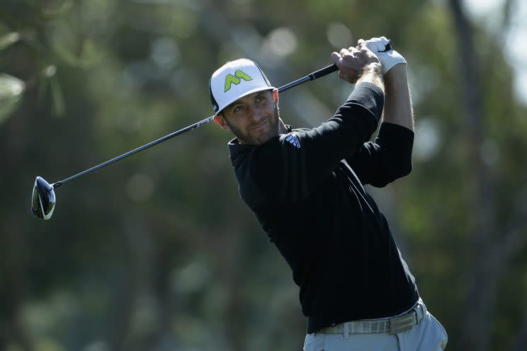 Dustin Johnson has a great track record at Pebble Beach. (Getty Images)