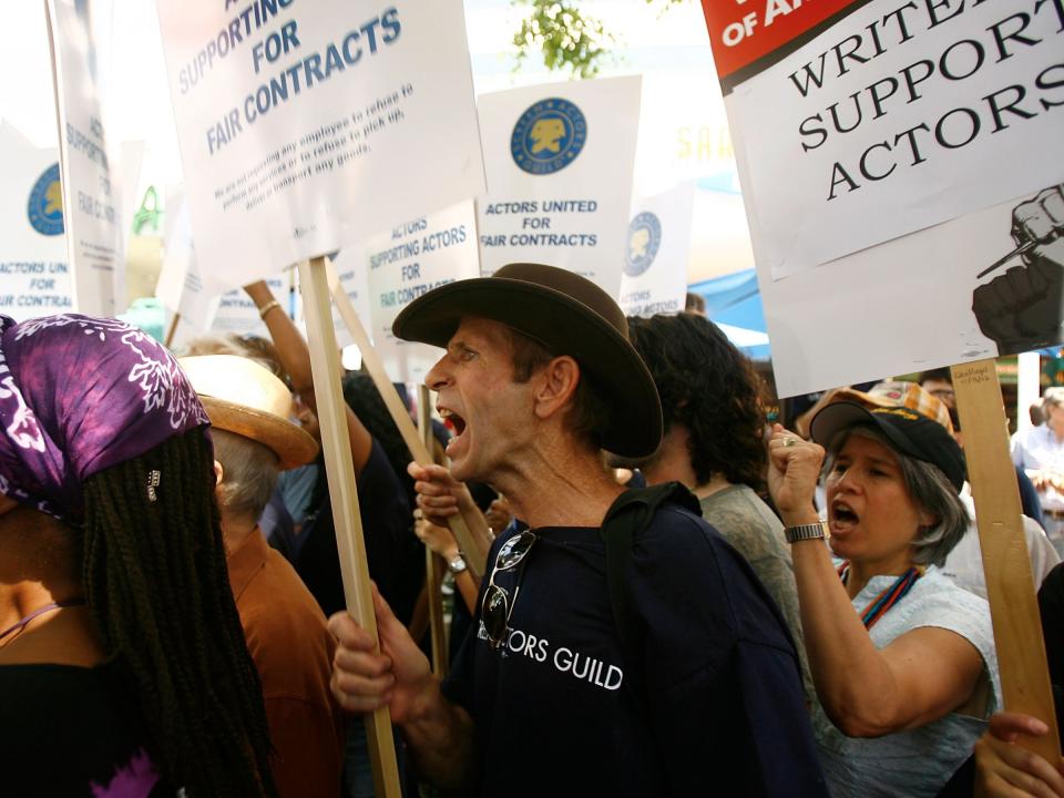 Writers Guild Strike Hollywood