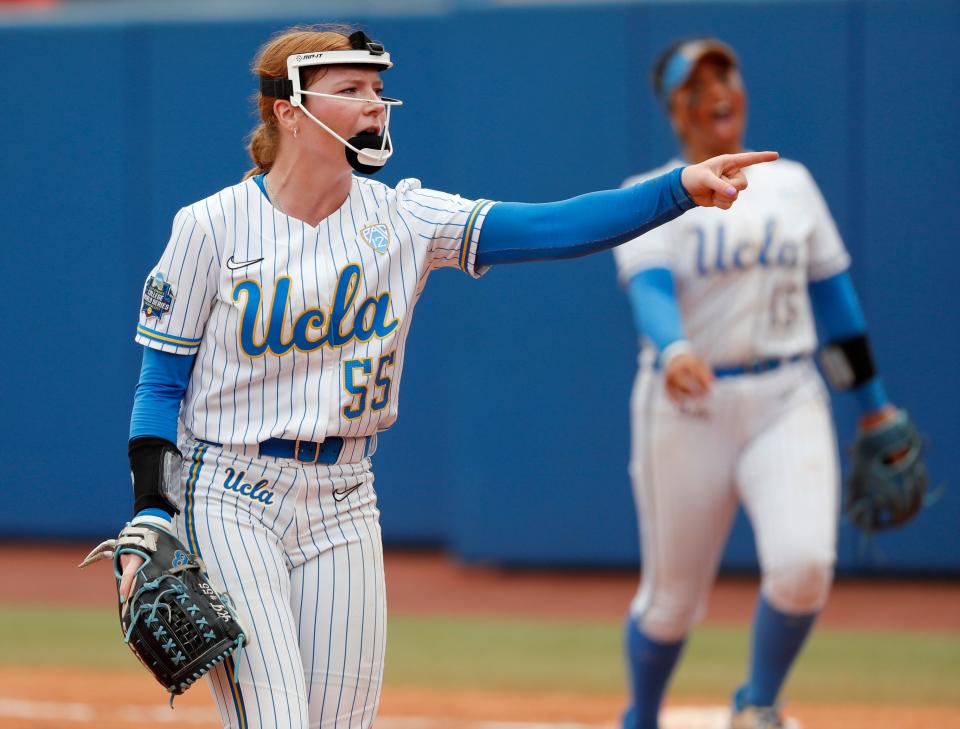 Kelly Maxwell delivers signature outing with OU softball vs UCLA in old ...