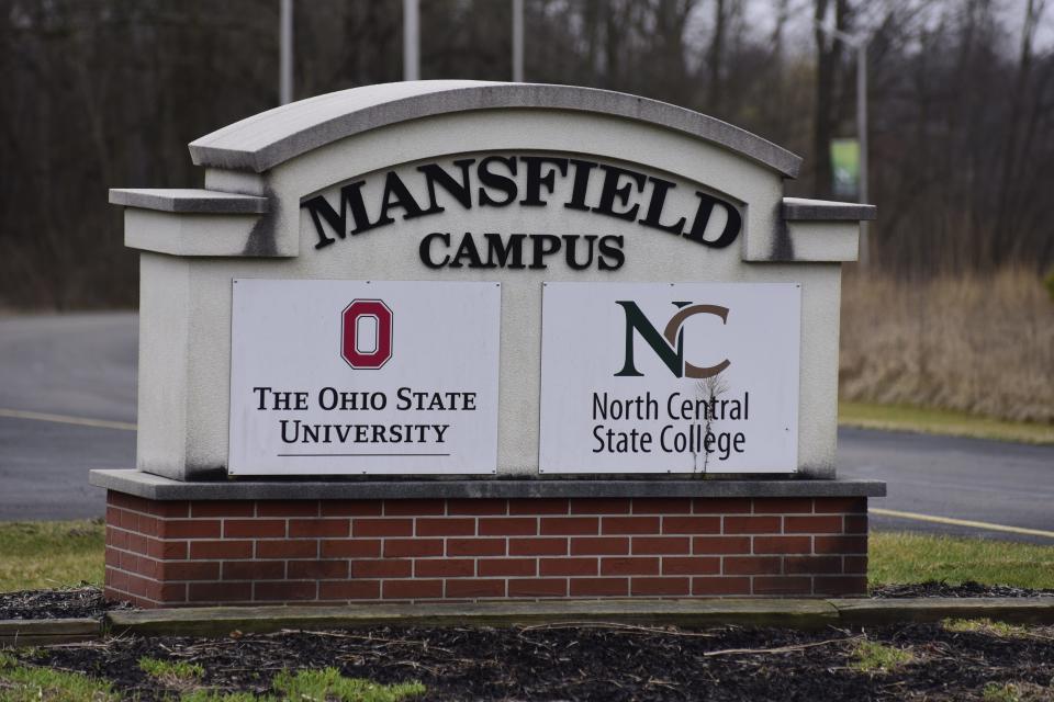 The campuses of OSU-Mansfield and North Central State College share an entrance.