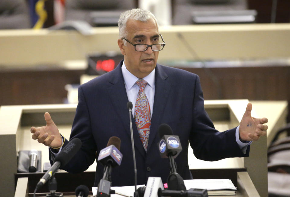 Salt Lake County District Attorney Sim Gill has been calling on the Utah State Legislature to pass stricter hate crime legislation for nearly two decades. (Photo: THE ASSOCIATED PRESS)