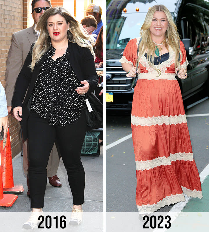 Kelly Clarkson's Healthy Weight Loss Transformation Over The Years, As