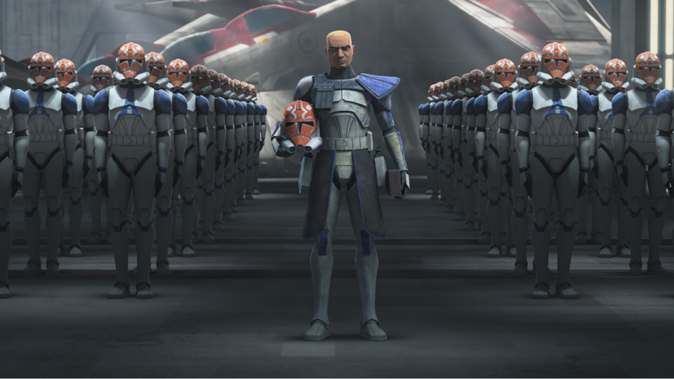 Captain Rex is back with his commando of clones.