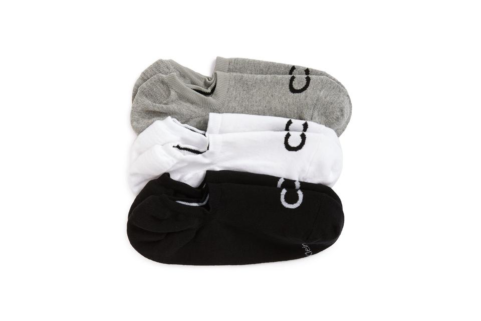 Calvin Klein 3-pack no-show socks