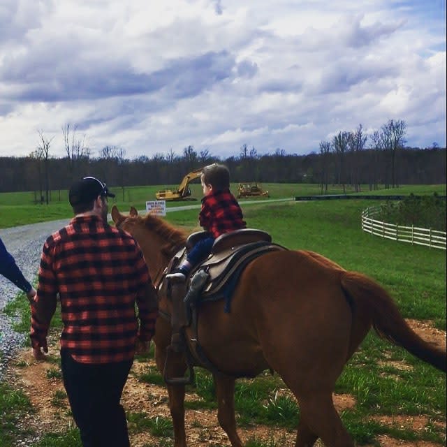 7) April 2016: They built their dream home.