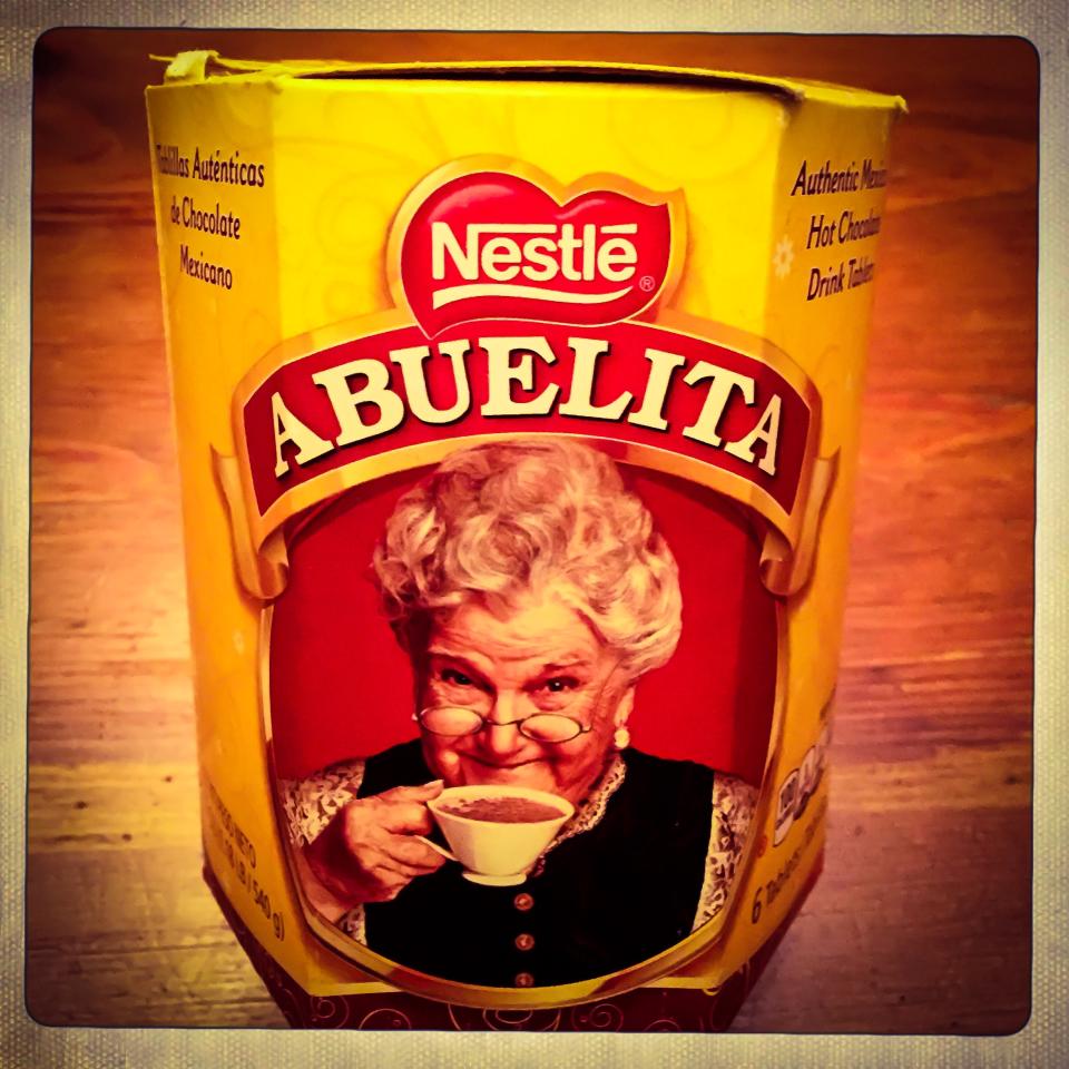 Santa Monica, Ca - April 9, 2015. A box of Nestle Abuelita, Mexican hot chocolate 