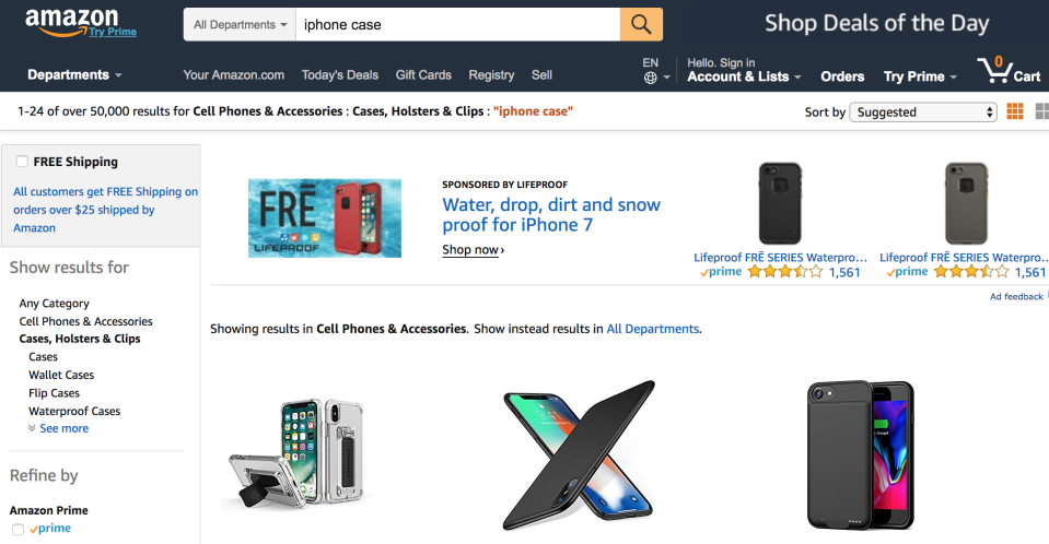 Screenshot: Amazon.com