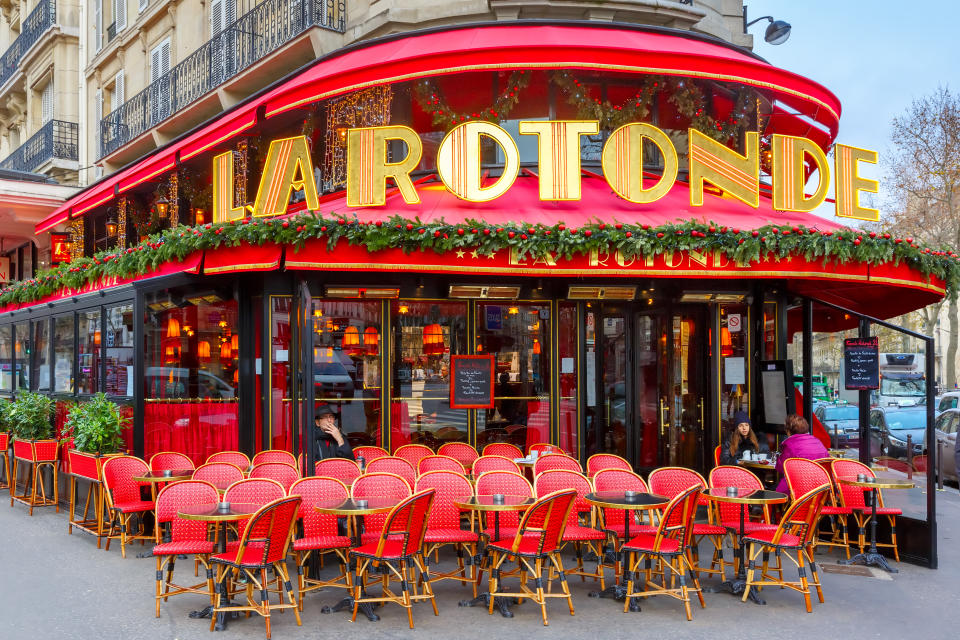 La Rotonde in the Montparnasse Quarter Paris