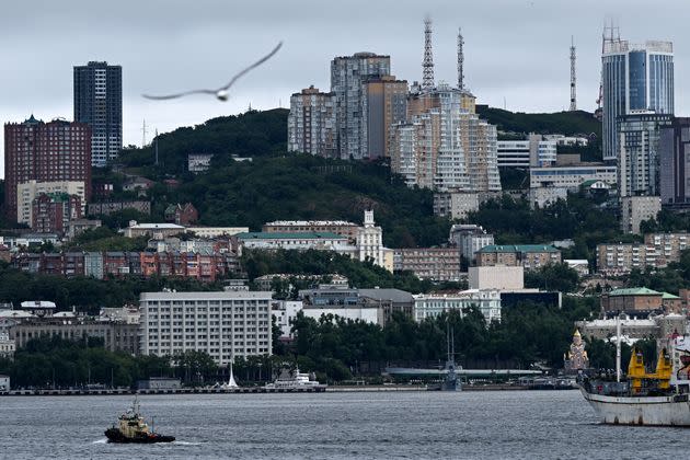 A general view of the city of Vladivostok on Sept. 5, 2022. (Photo: KIRILL KUDRYAVTSEV/AFP via Getty Images)