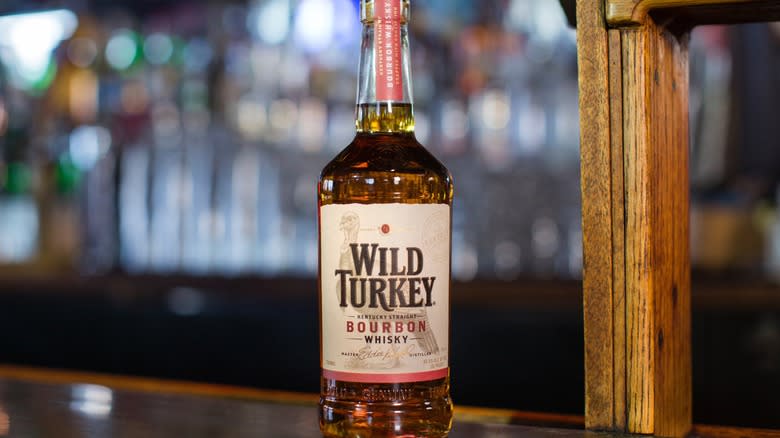Bottle of Wild Turkey 81