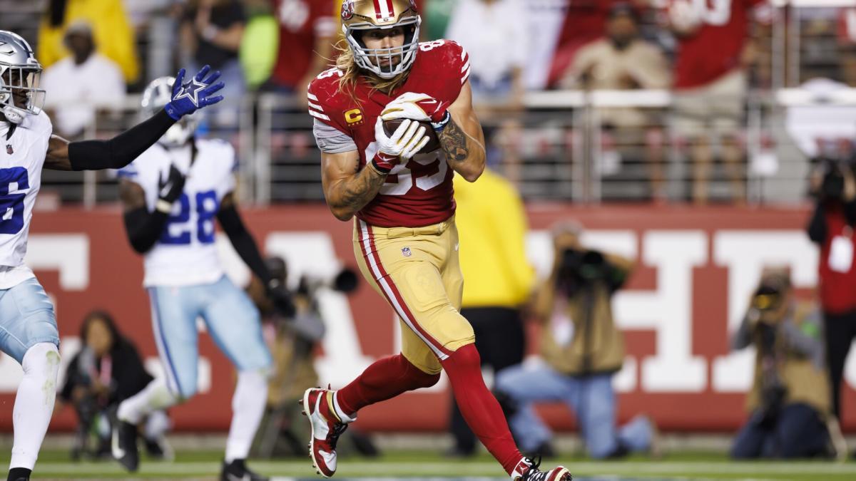 George Kittle may wear his profane anti-Cowboys shirt again, despite NFL fining him