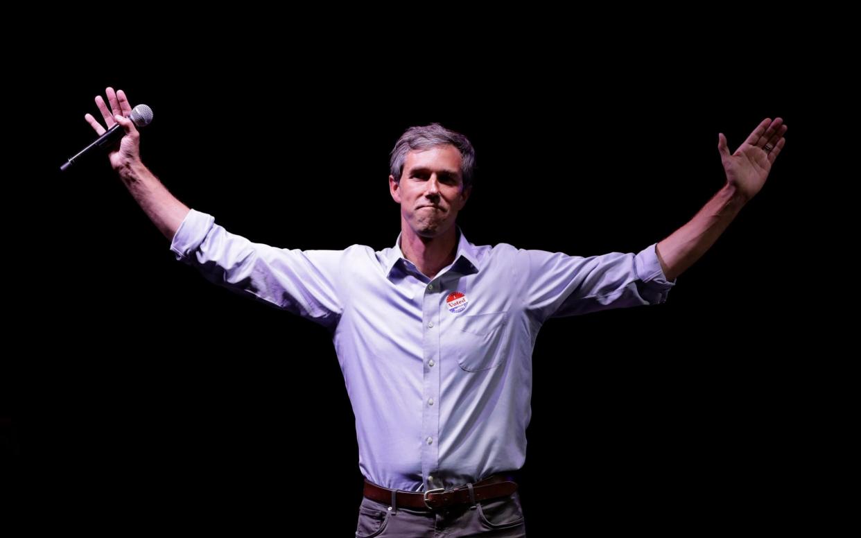 Beto O'Rourke, the Texas Democrat, has dropped out of the race to be his party's nominee - AP