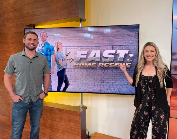 <p>Felicia Walker Instagram </p> Cody and Felicia Walker present their renovation show 'Fast: Home Rescue' on The Weather Channel