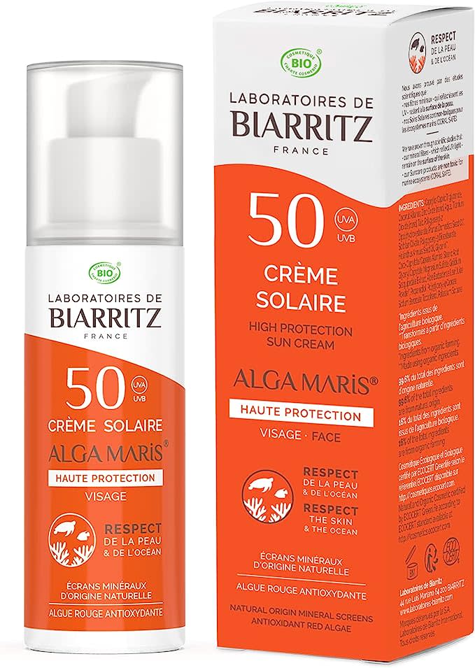 La crème solaire SPF50 Les Laboratoires de Biarritz